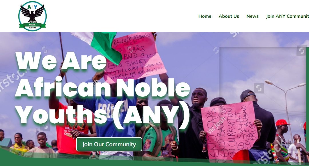 African Noble Youths (ANY) Launches Official Website to Empower and Inspire African Youth