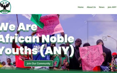 African Noble Youths (ANY) Launches Official Website to Empower and Inspire African Youth